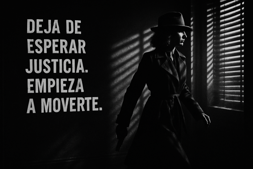 Deja de esperar justicia