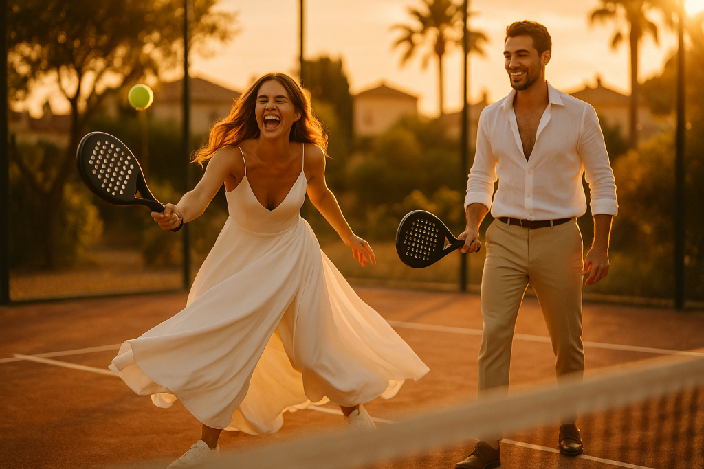 Lo que el pádel me enseñó sobre organizar bodas